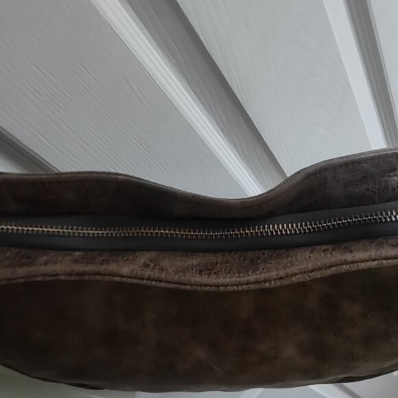 Gorgeous studded leather crossbody purse - moto - western - saddlebag style NEW - Picture 11 of 11